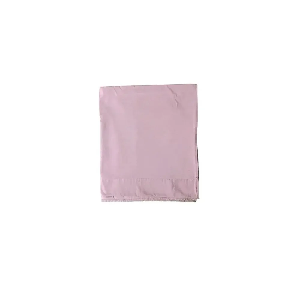 Solid Purple Microfiber Flat Sheet Queen Size Bedding 104x86 Polyester